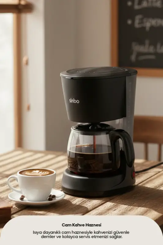 Filter Coffee Machine - Glass Carafe - Scm-2953s - Black and White Limited Edition - 2