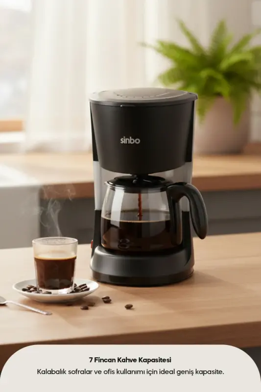 Filter Coffee Machine - Glass Carafe - Scm-2953s - Black and White Limited Edition - 4