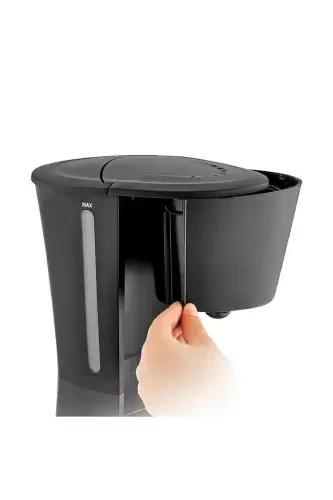 Filtrli Qahva Mashinasi - Shisha Idish - Scm-2953s - Qora va Oq Cheklangan Nashr - SINBO (1)