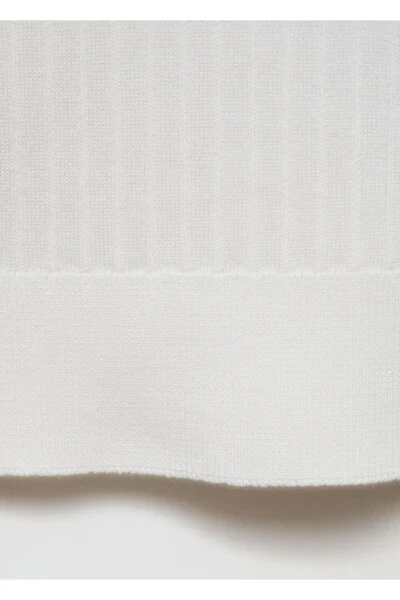 Fine line knitted polo - 5