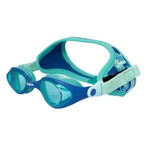 FINIS DragonFly Kids Swim Goggles - Ages 3-6, Adjustable Floating Strap, UV Protection, Anti-Fog - 1