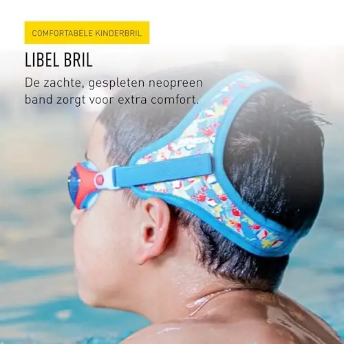 FINIS DragonFly Kids Swim Goggles - Ages 3-6, Adjustable Floating Strap, UV Protection, Anti-Fog - FINIS (1)