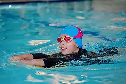 FINIS DragonFly Kids Swim Goggles - Ages 3-6, Adjustable Floating Strap, UV Protection, Anti-Fog - 4