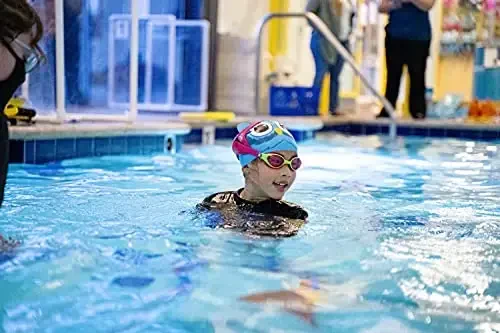 FINIS DragonFly Kids Swim Goggles - Ages 3-6, Adjustable Floating Strap, UV Protection, Anti-Fog - 7