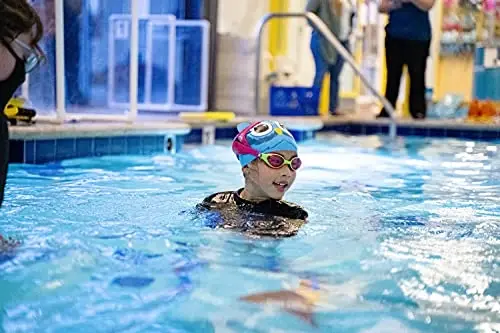 FINIS DragonFly Kids Swim Goggles - Ages 3-6, Adjustable Floating Strap, UV Protection, Anti-Fog - 14