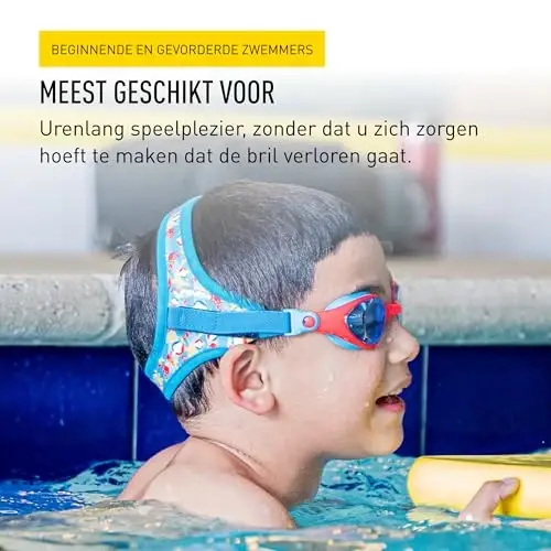 FINIS DragonFly Kids Swim Goggles - Ages 3-6, Adjustable Floating Strap, UV Protection, Anti-Fog - 5