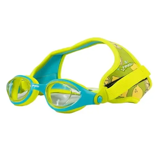 FINIS DragonFly Kids Swim Goggles - Ages 3-6, Adjustable Floating Strap, UV Protection, Anti-Fog - MODAZONE