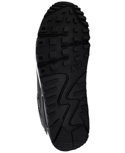 Finish Line-dan qora va oq rangdagi Women's Air Max 90 yengil sport poyafzal - 6