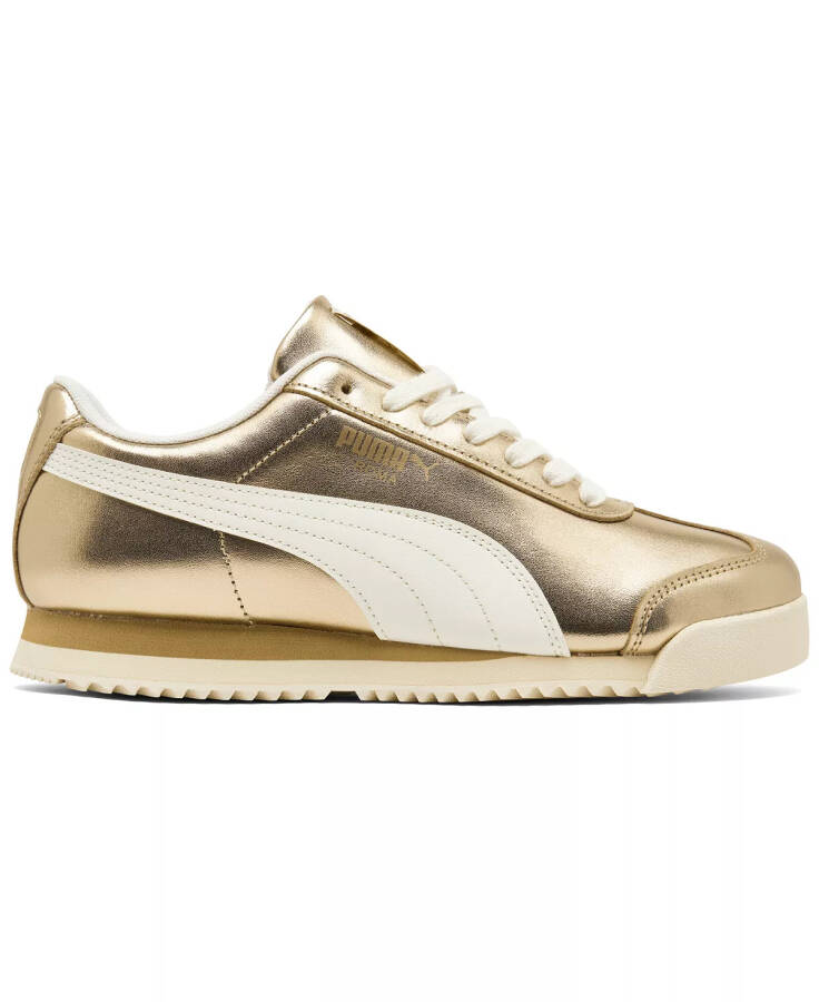 Finish Line Puma Gold/White'tan Kadın Roma Chrome Paris Spor Ayakkabısı - 2