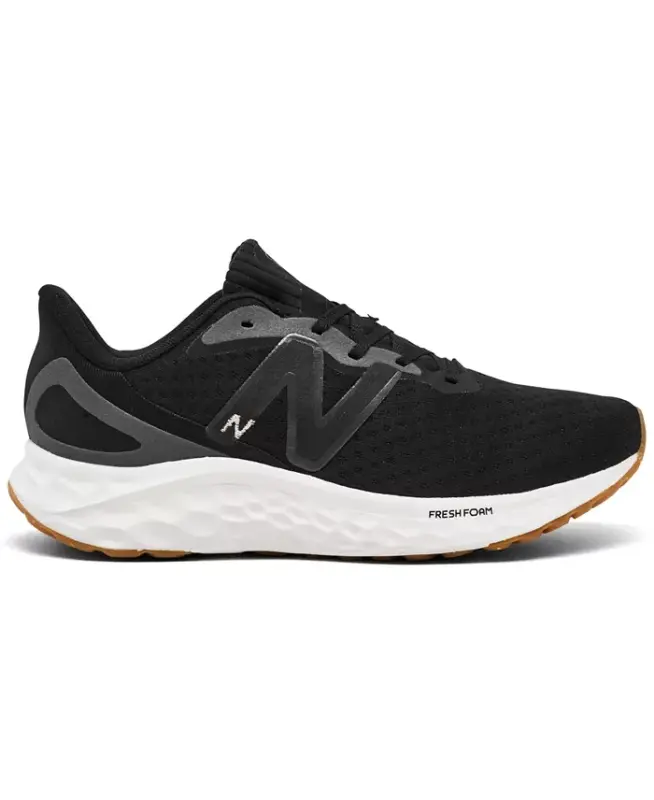 Finish Line'dan ayollar uchun yangi Fresh Foam Arishi v4 yugurish krosovkalari — qora rang. - 2