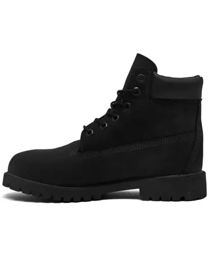 Big Kids 6 Inch Premium Waterproof Boots from Finish Line - Black - 5