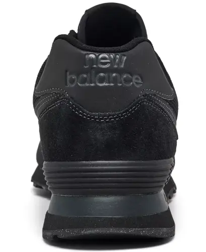 Men's 574 Casual Sneakers from Finish Line - Triple Black - 5