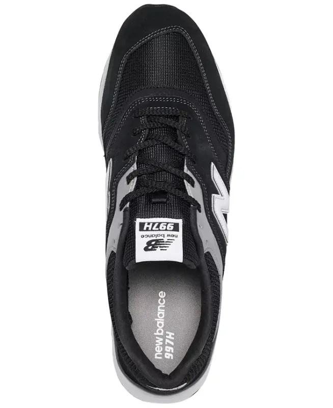 Men's 997 Casual Sneakers from Finish Line - BLACK/SILVER - 5