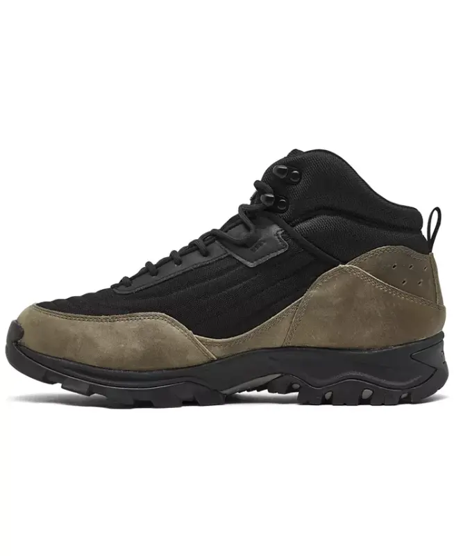 Men's Mt. Maddsen Mid Waterproof Hiking Boots from Finish Line - Black/Gray - 3