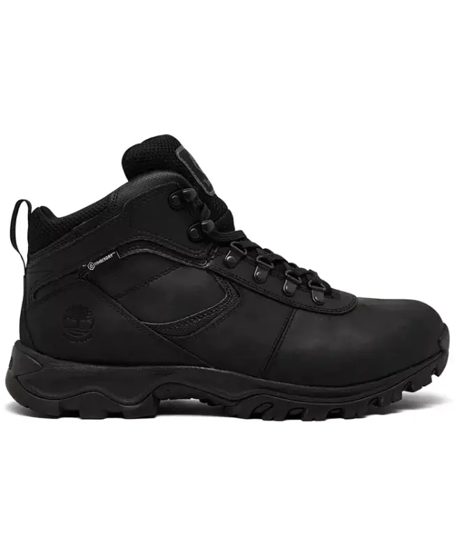 Men's Mt. Maddsen Mid Waterproof Hiking Boots from Finish Line - Black - 3