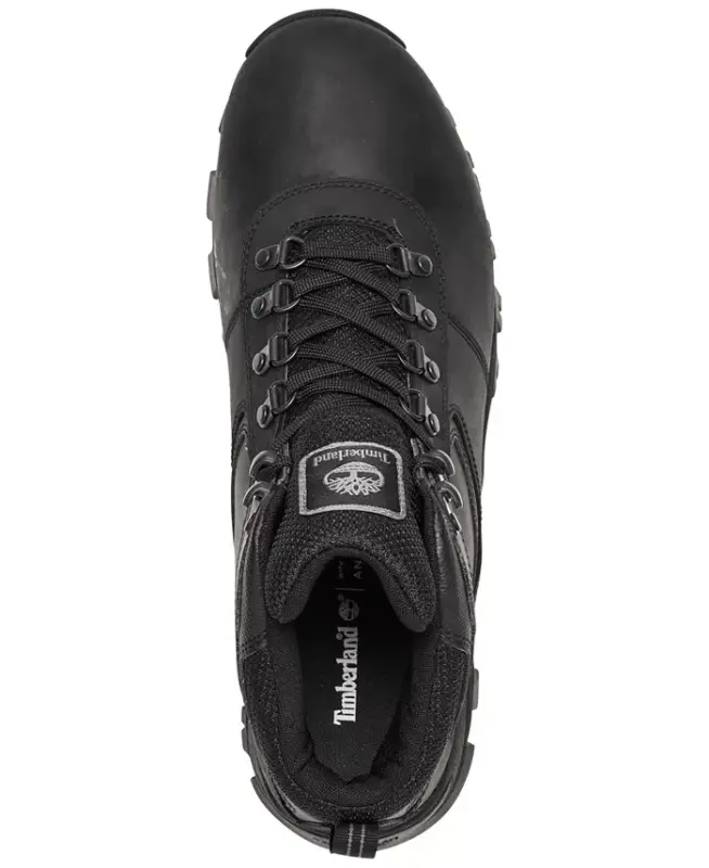 Men's Mt. Maddsen Mid Waterproof Hiking Boots from Finish Line - Black - 5