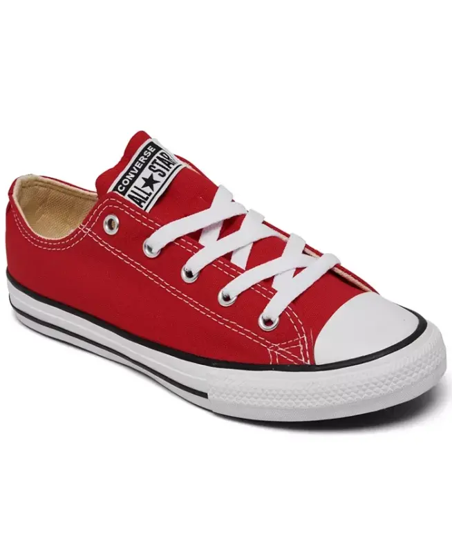 Finish Line'dan Küçük Çocuklar İçin Chuck Taylor Orijinal Spor Ayakkabı - Kırmızı - 1