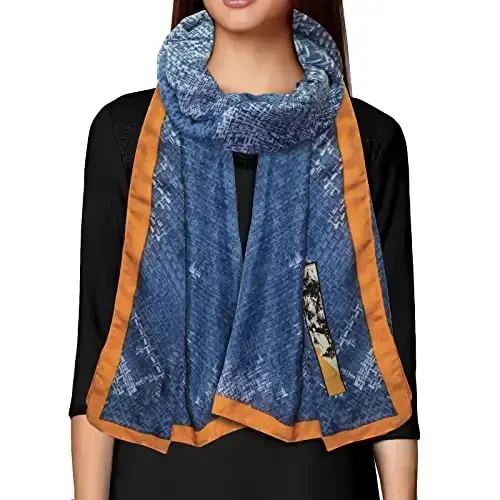 FINIZO Ayollar ro'mollari Lady Yengil Yumshoq Moda Solid Sharf O'rash Ro'mol Har Qanday Mavsum uchun - FINIZO (1)