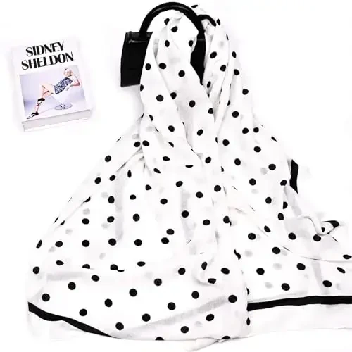 FINIZO Ayollar Sharflari Lady Yengil Yumshoq Moda Qattiq Sharf O'rash Ro'mol Barcha Mavsum uchun - 4