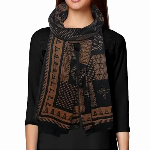 FINIZO Ayollar Sharflari Lady Yengil Yumshoq Moda Qattiq Sharf O'rash Ro'mol Barcha Mavsum uchun - MODAZONE (1)