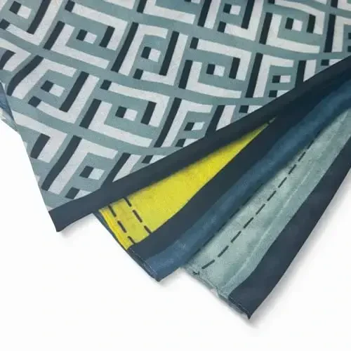 FINIZO Ayollar Sharflari Lady Yengil Yumshoq Moda Qattiq Sharf O'rash Ro'mol Barcha Mavsum uchun - 4