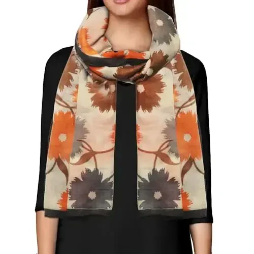 FINIZO Ayollar Sharflari Lady Yengil Yumshoq Moda Qattiq Sharf O'rash Shol Hammasi Mavsum uchun - 5