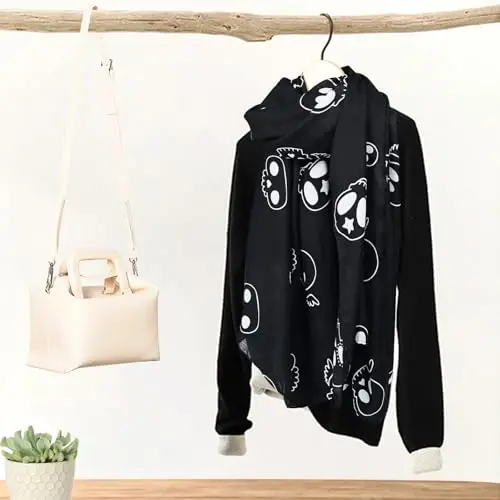 FINIZO Women's Scarves Lady Light Soft Fashion Solid Scarf Wrap Shawl for All Season - 9