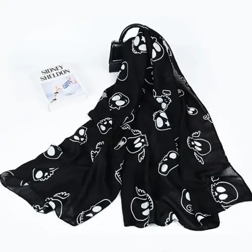 FINIZO Women's Scarves Lady Light Soft Fashion Solid Scarf Wrap Shawl for All Season - 10