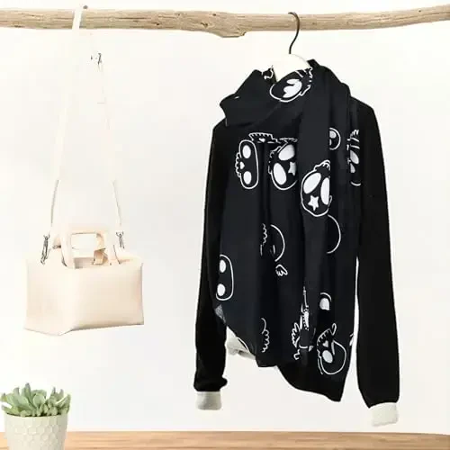 FINIZO Women's Scarves Lady Light Soft Fashion Solid Scarf Wrap Shawl for All Season - 3