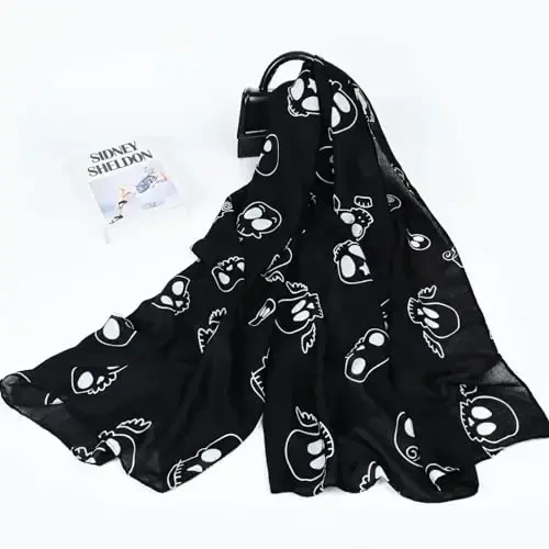 FINIZO Women's Scarves Lady Light Soft Fashion Solid Scarf Wrap Shawl for All Season - 4