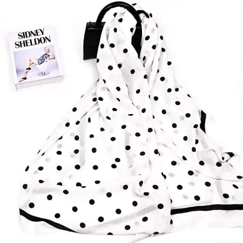 FINIZO Women's Scarves Lady Light Soft Fashion Solid Scarf Wrap Shawl for All Season - 10
