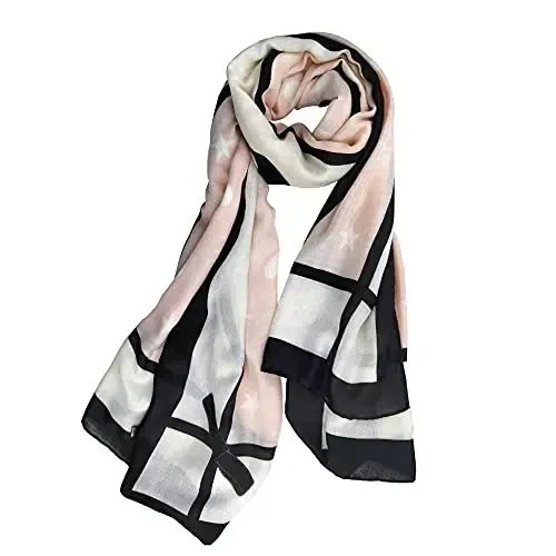FINIZO Women's Scarves Lady Light Soft Fashion Solid Scarf Wrap Shawl for All Season - FINIZO