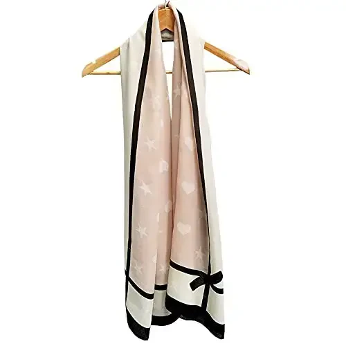 FINIZO Women's Scarves Lady Light Soft Fashion Solid Scarf Wrap Shawl for All Season - 4