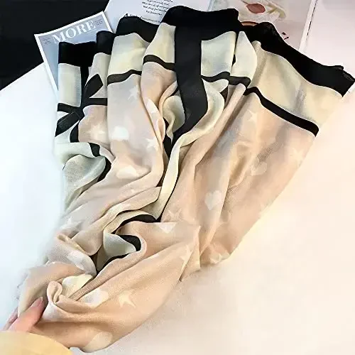 FINIZO Women's Scarves Lady Light Soft Fashion Solid Scarf Wrap Shawl for All Season - 6