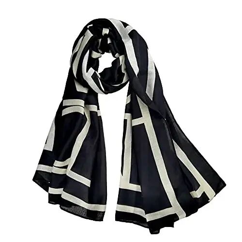 FINIZO Women's Scarves Lady Light Soft Fashion Solid Scarf Wrap Shawl for All Season - FINIZO