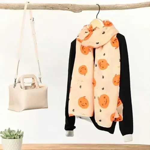 FINIZO Women's Scarves Lady Light Soft Fashion Solid Scarf Wrap Shawl for All Season - 3