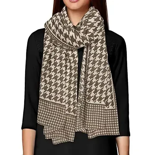 FINIZO Women's Scarves Lady Light Soft Fashion Solid Scarf Wrap Shawl for All Season - 2