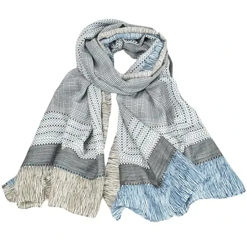 FINIZO Women's Scarves Lady Light Soft Fashion Solid Scarf Wrap Shawl for All Season 