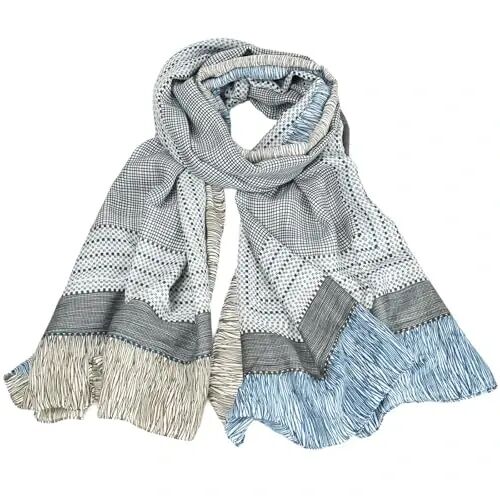FINIZO Women's Scarves Lady Light Soft Fashion Solid Scarf Wrap Shawl for All Season - FINIZO