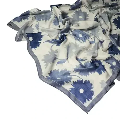 FINIZO Women's Scarves Lady Light Soft Fashion Solid Scarf Wrap Shawl for All Season - MODAZONE (1)