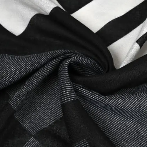 FINIZO Women's Scarves Lady Light Soft Fashion Solid Scarf Wrap Shawl for All Season - 5