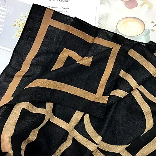 FINIZO Women's Scarves Lady Light Soft Fashion Solid Scarf Wrap Shawl for All Season - 4