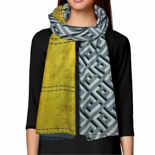 FINIZO Women's Scarves Lady Light Soft Fashion Solid Scarf Wrap Shawl for All Season - FINIZO (1)