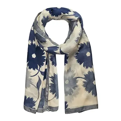 FINIZO Women's Scarves Lady Light Soft Fashion Solid Scarf Wrap Shawl for All Season 