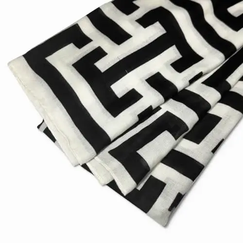 FINIZO Women's Scarves Lady Light Soft Fashion Solid Scarf Wrap Shawl for All Season - 4