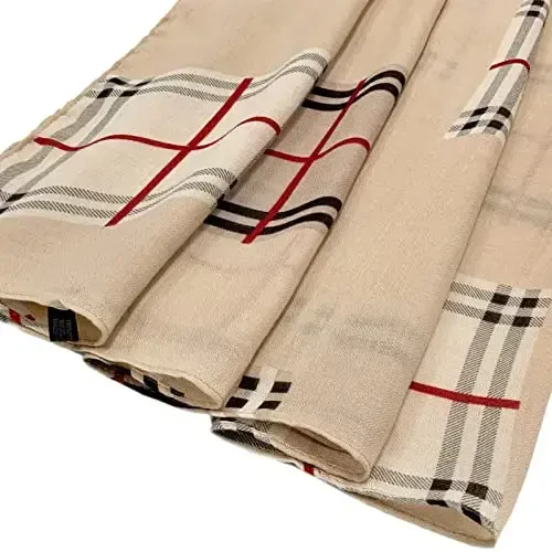 FINIZO Women's Scarves Lady Light Soft Fashion Solid Scarf Wrap Shawl for All Season - 4