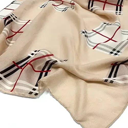 FINIZO Women's Scarves Lady Light Soft Fashion Solid Scarf Wrap Shawl for All Season - 6