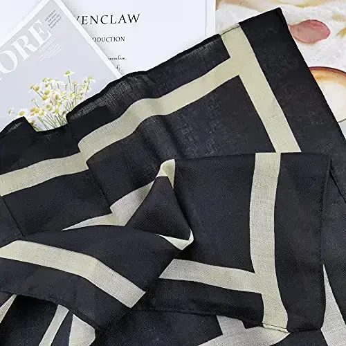 FINIZO Women's Scarves Lady Light Soft Fashion Solid Scarf Wrap Shawl for All Season - 4