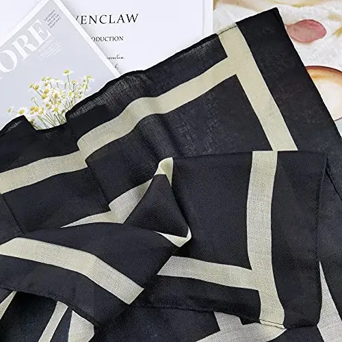 FINIZO Women's Scarves Lady Light Soft Fashion Solid Scarf Wrap Shawl for All Season - 4