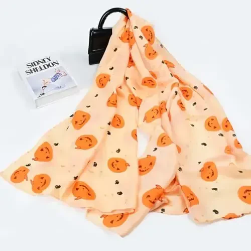 FINIZO Women's Scarves Lady Light Soft Fashion Solid Scarf Wrap Shawl for All Season - 4